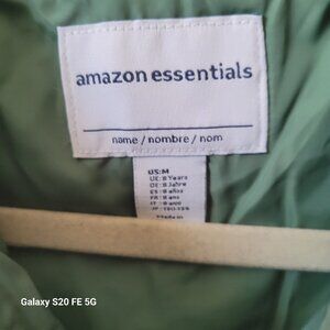 Amazon Essentials Girls Green Jacket NWT